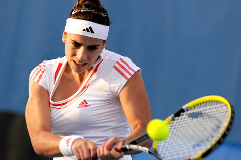 Ormaechea, la primera argentina en volver al tenis