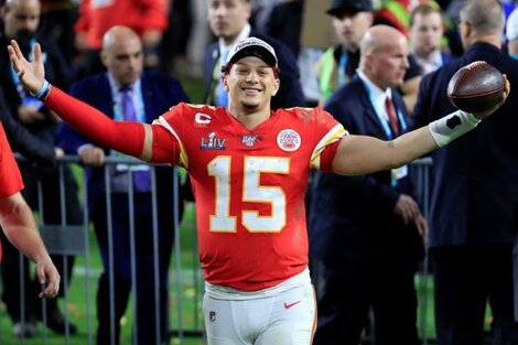 Patrick Mahomes, el dueño del mayor contrato de la historia del deporte