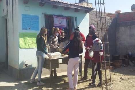 Olla popular de mujeres trans en Finca Valdivia