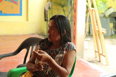 Nancy López, comunicadora y cacica de la comunidad O Ka Pukie 