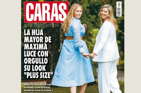 Caras pidió disculpas por la tapa "plus size"