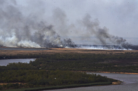 Incendios en el delta del Paraná: refuerzan controles con fuerzas nacionales