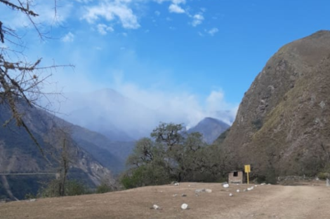 "Pedimos ayuda por nuestra naturaleza" 