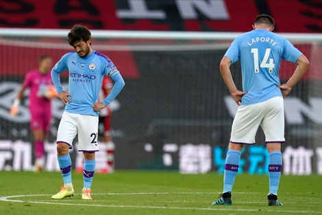 El City perdió de manera inesperada ante el Southampton