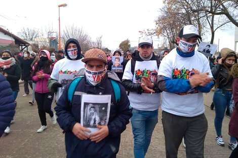 El sábado los vecinos de Pedro Luro realizaron una marcha por la aparición de Facundo Castro.