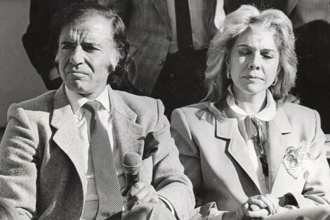 Menem se vuelve a casar con Zulema Yoma 