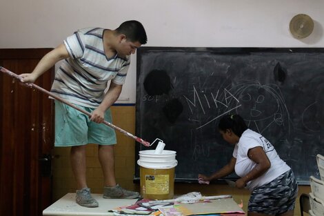 El Potenciar Trabajo, en las escuelas