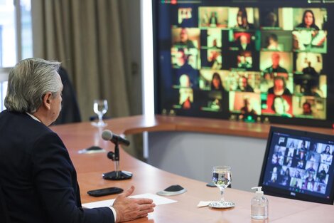 El presidente Alberto Fernández encabezó la apertura del Plenario Nacional de la CTA. El primer mandatario convocó a un acuerdo entre todos los sectores para construir un país donde “todos ganemos”. 