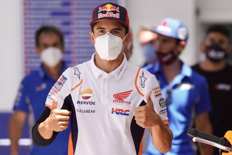 Marc Márquez se perderá la carrera del domingo por la fractura de su brazo.