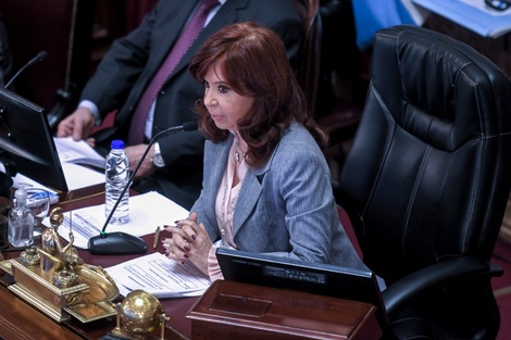 "¿Dónde está Bullrich?", el chiste de Cristina Kirchner por el fondo de pantalla del senador en Zoom