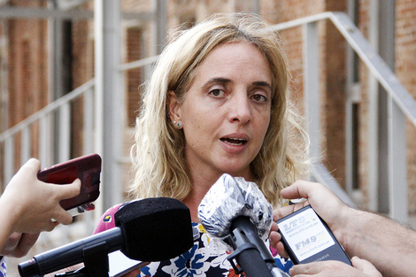 Carolina Cudós fue la encargada de dar el parte diario oficial