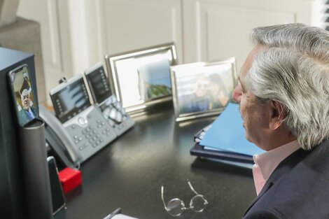 Alberto Fernández y Sebastián Piñera  celebraron la eliminación del roaming entre Argentina y Chile