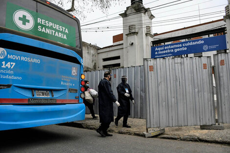 Entró en funciones el Centro de Aislamiento montado en el Hipódromo. (Fuente: Sebastián Granata)