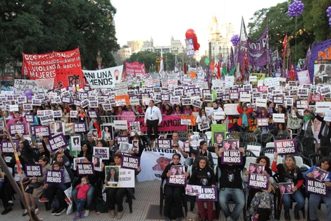 3 de junio de 2015. Primer e interminable movilización de Ni Una Menos.