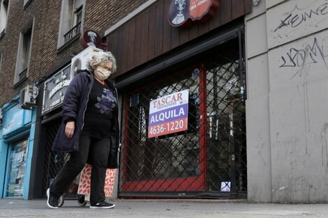 La pandemia pegó con fuerza en los comercios de Capital y Provincia de Buenos Aires