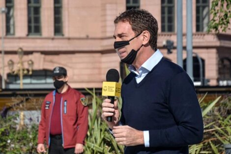 Santilli justificó la represión en la marcha por Santiago Maldonado