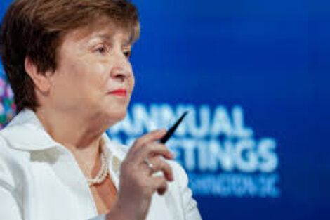 La directora gerente del FMI, Kristalina Georgieva.