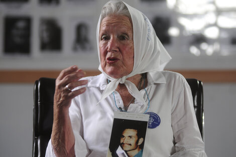 Nora Cortiñas, Madre de Plaza de Mayo. 