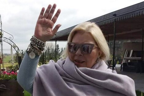 Elisa Carrió en defensa de Eduardo Casal