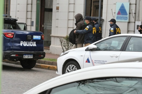 Andereggen fue detenido en el marco de un operativo de once allanamientos
