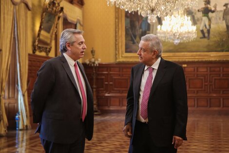 Alberto Fernández celebró con López Obrador la producción en conjunto de la vacuna de Oxford