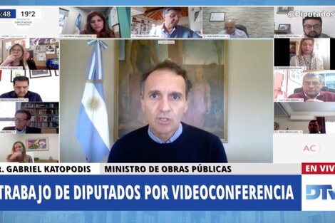 Katopodis participó de la primera reunión de la Comisión de Obras Públicas de la Cámara Baja