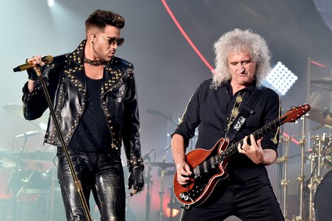 Brian May ya había dado por terminada la tarea en vivo de Queen... hasta que apareció Lambert.