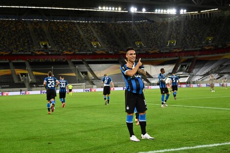 Europa League: con doblete de Lautaro, el Inter pasó a la final