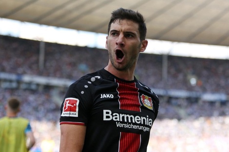 Lucas Alario se quiere ir del Bayer Leverkusen alemán