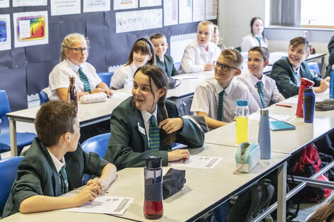 Volvieron las clases en Inglaterra y Gales