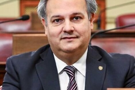 El jefe del interbloque de diputados del Frente Progresista Pablo Farías.