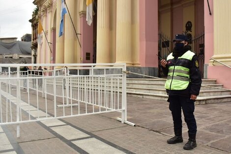 Primer día de la novena con gente pero sin desbordes ni aglomeraciones