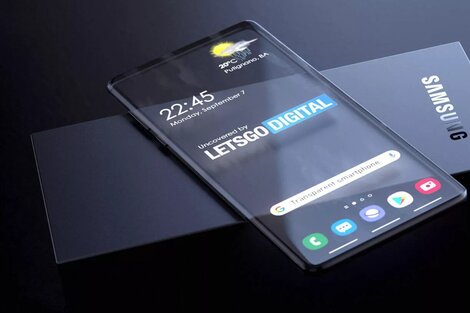 Samsung patentó una tecnología para desarrollar celulares transparentes 