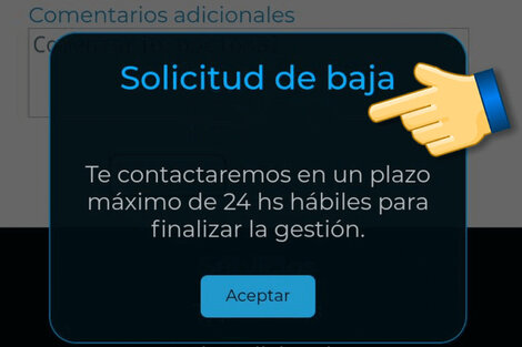 Las empresas deberán publicar en su web los contratos y el botón para darse de baja