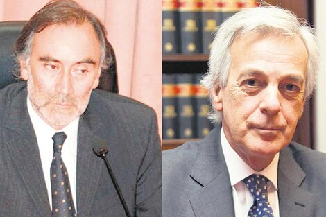 Los camaristas Leopoldo Bruglia y Martín Irurzun.