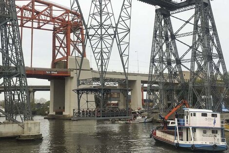 Ya funciona el transbordador Nicolás Avellaneda