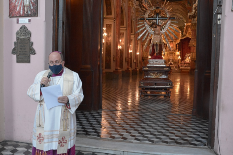 Por primera vez la fiesta del Milagro fue sin procesión