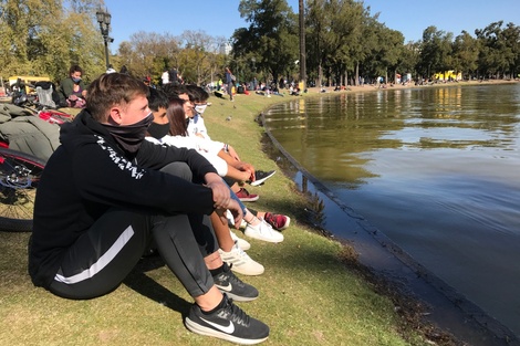 Día del estudiante: qué cambió con la pandemia en los bosques de Palermo