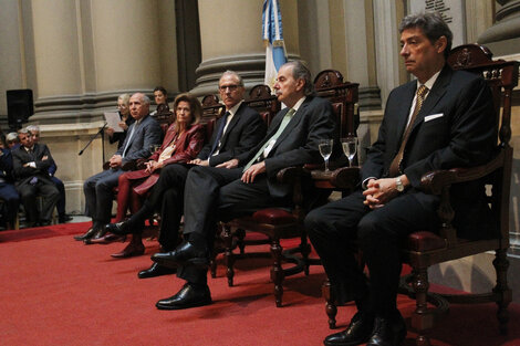 “Tenemos la enorme responsabilidad de decidir”, aseguró el presidente de la Corte.