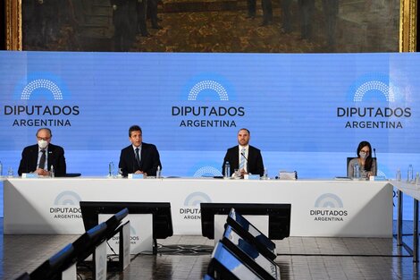 Martín Guzmán expone el proyecto de Presupuesto 2021 ante los diputados