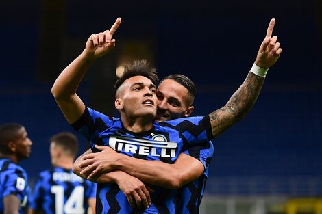 Serie A de Italia: Inter venció a Fiorentina con gol de Lautaro