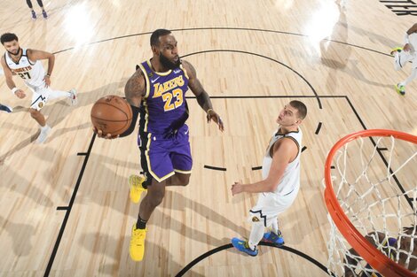 Los Lakers ganaron en el Oeste y están en la final de la NBA