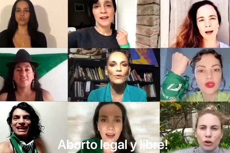 Actrices Argentinas por el aborto legal, seguro y gratuito