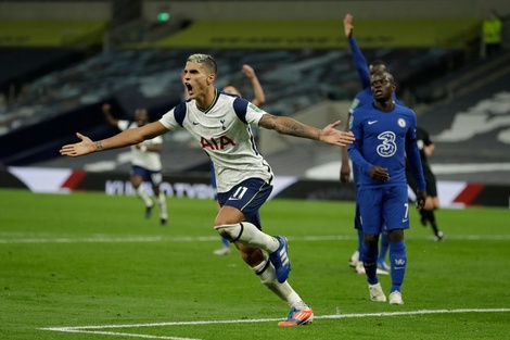 Erik Lamela aportó un gol para la clasificación de Tottenham