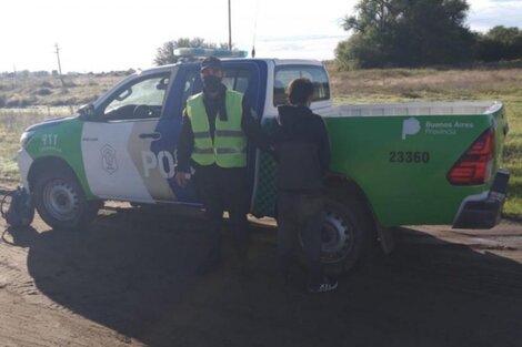 La última foto de Facundo Castro, detenido por la Bonaerense.