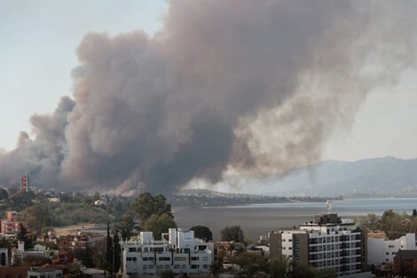 Córdoba: nuevo foco de incendio cerca de Villa Carlos Paz