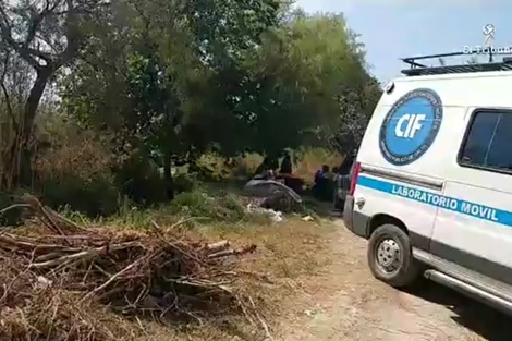 Encontraron un cuerpo calcinado en Cerrillos y sería de una mujer