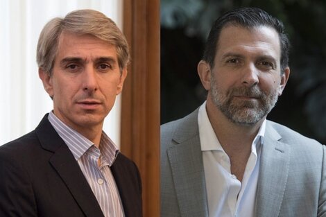 Los fiscales Andrés Heim y Horacio Azzolin.