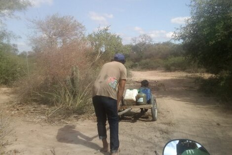 Comunidades claman por agua con temperaturas que superan los 40°