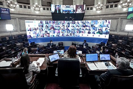 El interbloque de Juntos por el Cambio decidió ausentarse de la votación, aunque dio el debate.